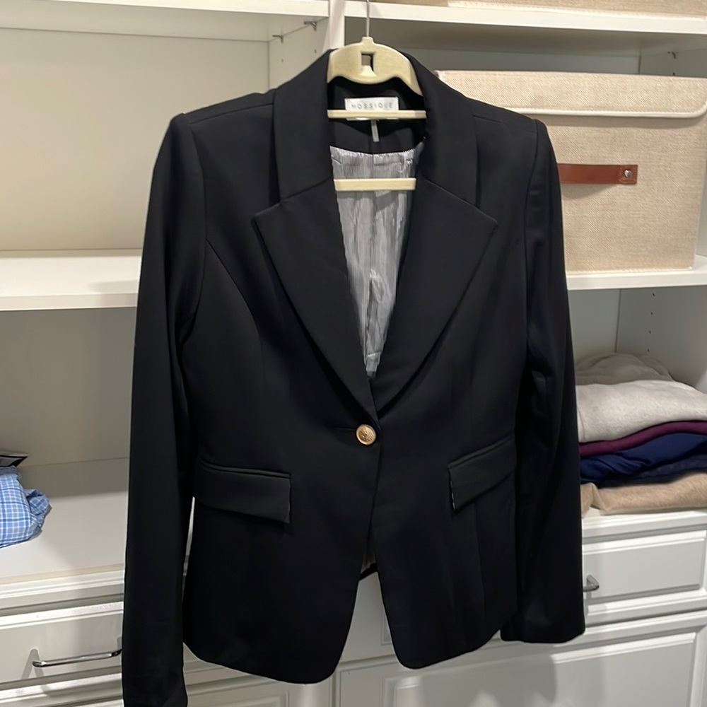 Classic black blazer